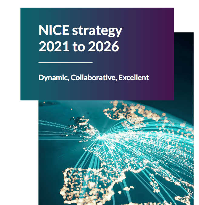 NICE launches their 2021-2026 strategy