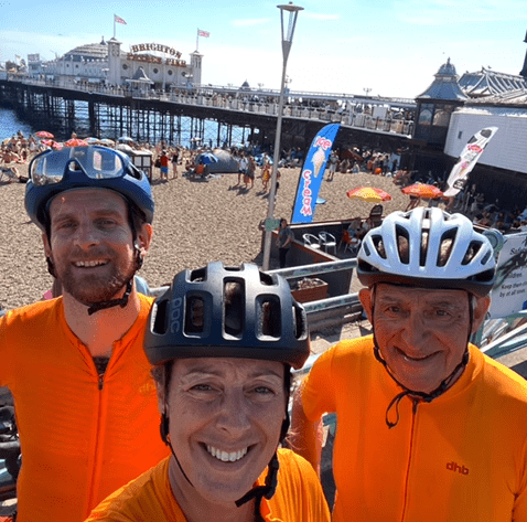 Nigel’s 100km London to Brighton Bike ride!