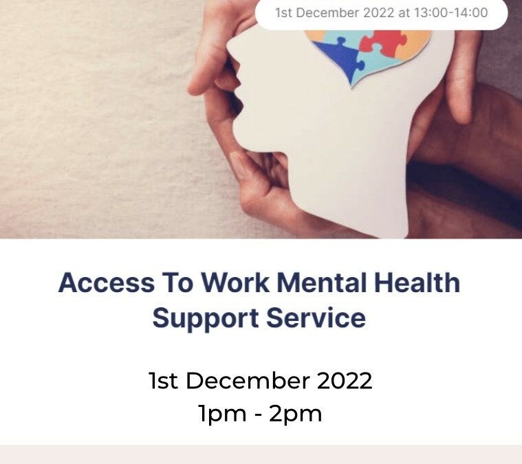 HCP – Access to Work Mental Health Support Service